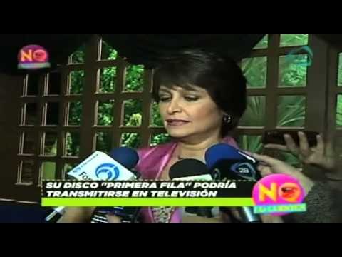 Daniela Romo prepara su disco Primera fila / Daniela Romo prepares your CD Primera fila