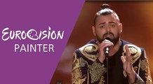 Joci Pápai - Origo (Hungary) 2017 Grand Final - Eurovision Painter
