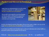 Packers and Movers in Faridabad | Movers and Packers in Faridabad