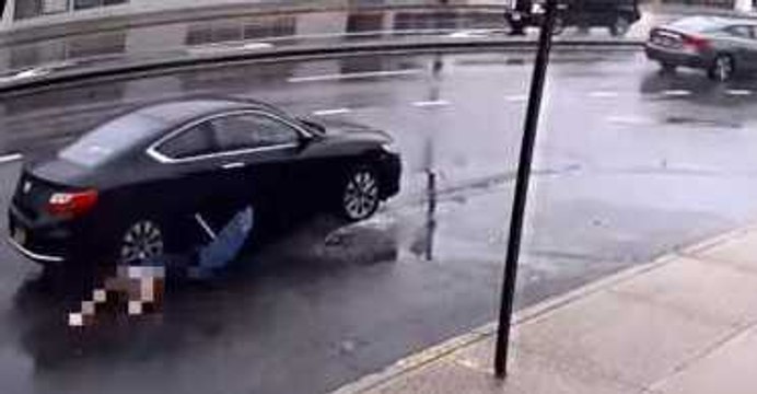 Car Drags Woman Down Street in Staten Island