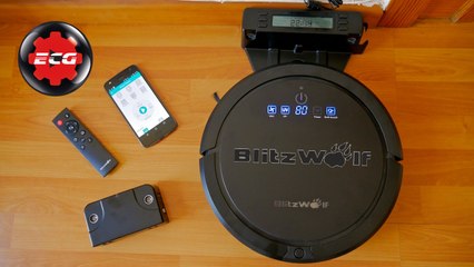 BlitzWolf BW-XRC600 Aspirador ultrasónico de robot inteligente
