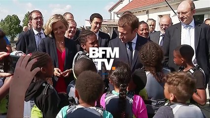 "Elle est où ta femme?", Macron répond aux questions indiscrètes des enfants