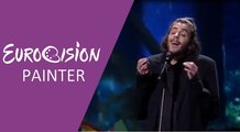 Salvador Sobral - Amar Pelos Dois (Portugal) 2017 Grand Final - Eurovision Painter