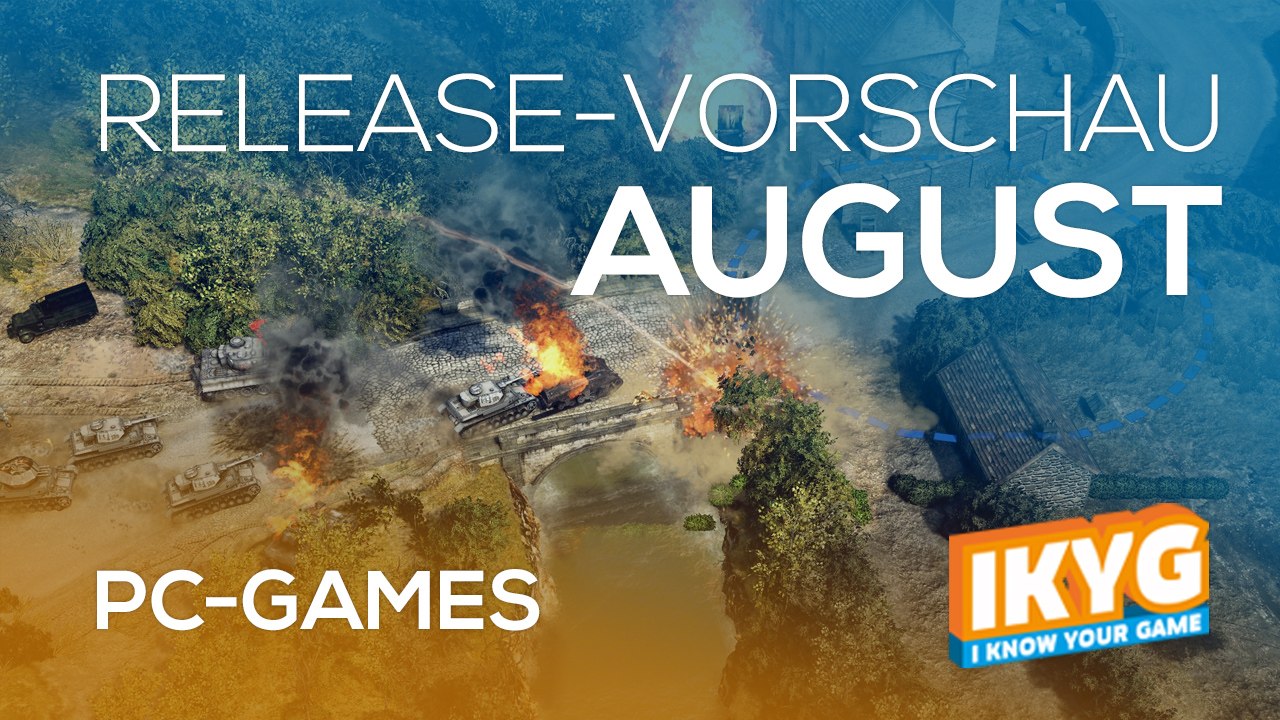 Games-Release-Vorschau - August 2017 - PC