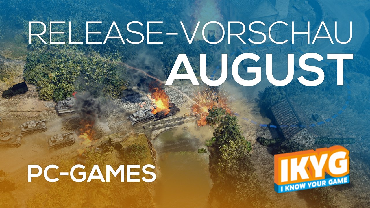 Games-release-vorschau - august 2017 - pc