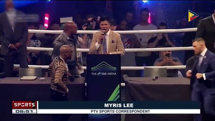 SPORTS BALITA: Mayweather-Mcgregor fight, hindi mabenta