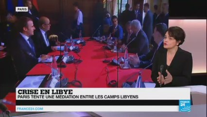 Crise libyenne: " La France souhaite envoyer le message que ce n''''est pas un négociation de plus."