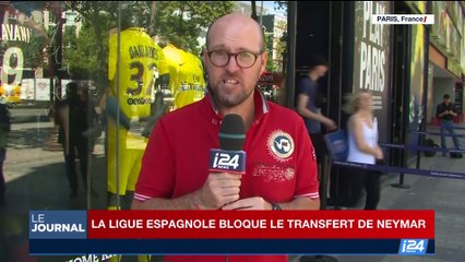La ligue espagnole bloque le transfert de Neymar