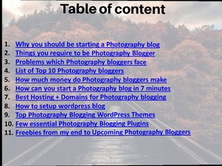 How to start a photography blog by Tips2blog.com