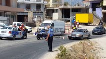 Report TV - Sarandë, makina përplas biçikletën, një i plagosur rëndë