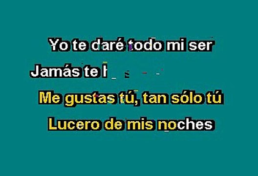 Valentín Elizalde - Te quiero asi (Karaoke)