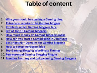 How to start a gaming blog by tips2blog.com