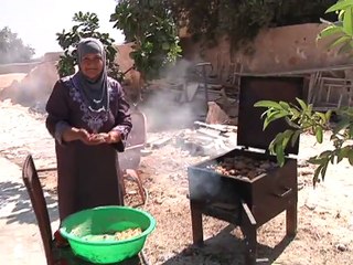اقراص النشا أكلة شعبية فلسطينية متداولة في سلفيت