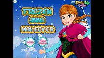 Ana novia congelado juego princesa invierno Disney la princesa Ana de nieve de invierno de novia de vestir maquillaje juego de Disney