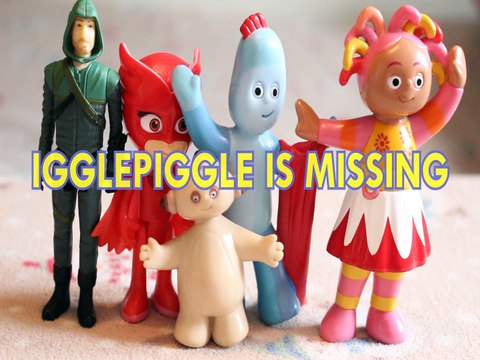 IGGLEPIGGLE IS MISSING GREEN ARROW OWLETTE MAKKA PAKKA UPSY DAISY IN THE NIGHT GARDEN Toys BABY Videos, JUSTICE LEAGUE ,
