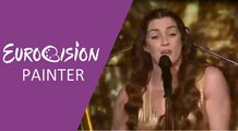 Lucie Jones - Never Give Up On You (United Kingdom) 2017 Grand Final - Eurovision Painter