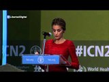 Discurso de la reina Letizia en Roma