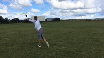 Quentin Philippe, lanceur de planeur