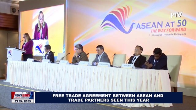 Free Trade Agreement between #ASEAN and trade partners seen this year