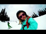 Kids Show Parents How It's Done on Snowboarding Adventure