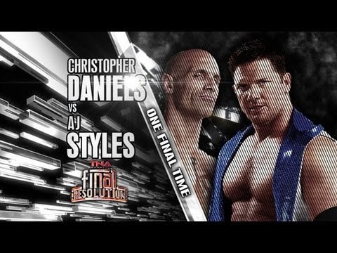 Final Resolution Preview: AJ Styles vs. Christopher Daniels