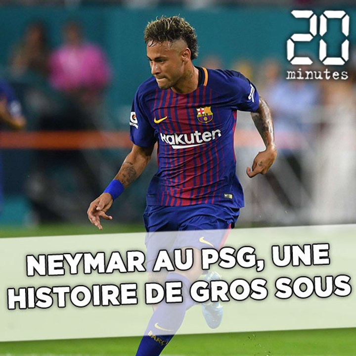 Neymar au PSG, une histoire de gros sous