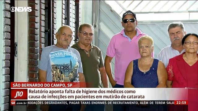 Polícia investiga causas de infecção em pacientes de um mutirão de cirurgias de catarata