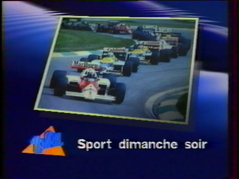 TF1 - 28 Août 1988 - Pubs, Bande annonce, Début Sport Dimanche Soir