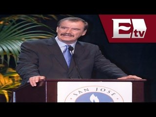 Vicente Fox debuta como conductor de TV Azteca/Función con Adrián Ruíz