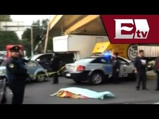 Mujer salta de un puente en Circuito Interior / Titulares con Vianney Esquinca