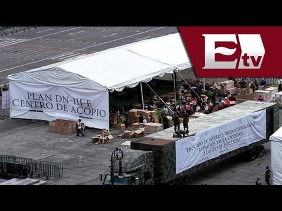 Mexicanos se unen y apoyan a los damnificados por las Tormentas "Manuel" e "Ingrid"