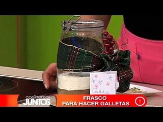 Cocinemos Juntos. Frasco para hacer galletas