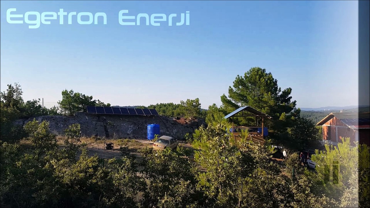 Çanakkale Ayvacık - 2.4kw/Sa Mppt Güneş Enerjisi Sistemi Egetron Enerji