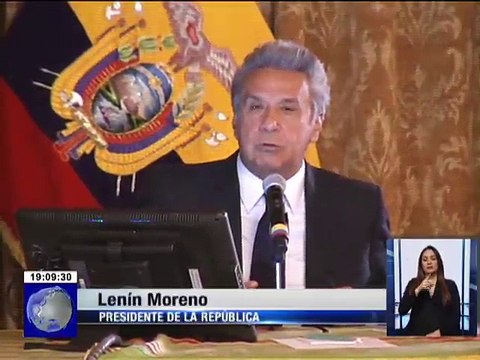 Presidente Moreno no se pronunciarà sobre filtración de audios en Caso Odebrecht