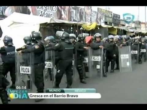 Batalla campal en el corazón de Tepito