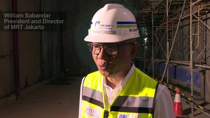 Underground rail system on track to ease Jakarta's traffic