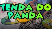TENDA DO PANDA Como desmontar dobrar e fechar