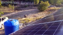 2.4KW /sa MPPT Güneş Enerjisi Çanakkale Ayvacık Projemiz Egetron Enerji