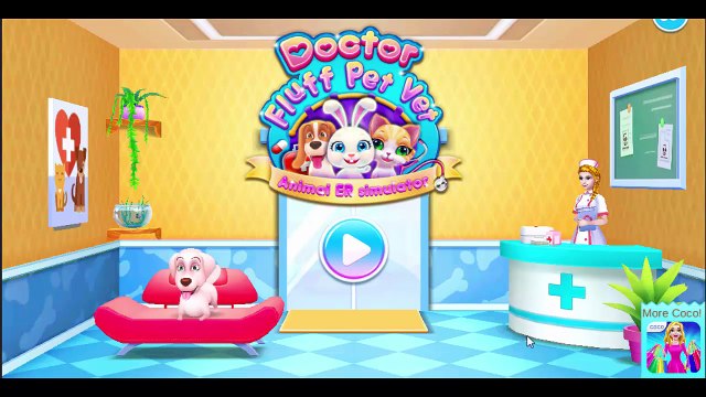 Doctor Fluff Pet Vet - Play Learn Pet Doctor Veterinary Hospital Games