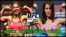 UFC 203 JESSICA EYE  VS. BETHE CORREIA  PREDICTIONS