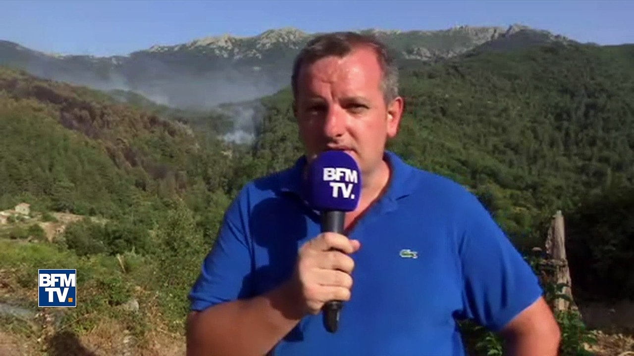 Incendies en Corse: "L'enquête s'oriente vers une piste criminelle", indique un maire