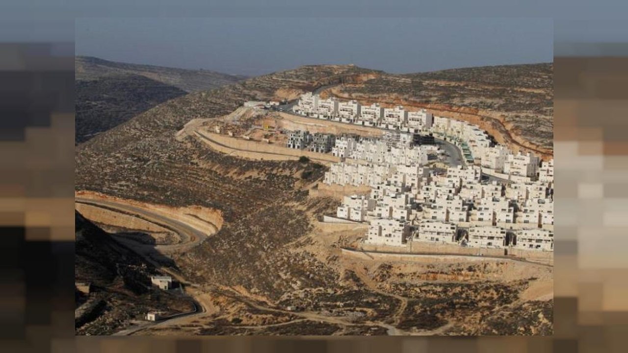 Grundsteinlegung für 1100 neue siedlerhäuser im westjordanland