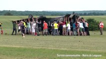 Spitfire crash on takeoff few meters from public during airshow in North of France