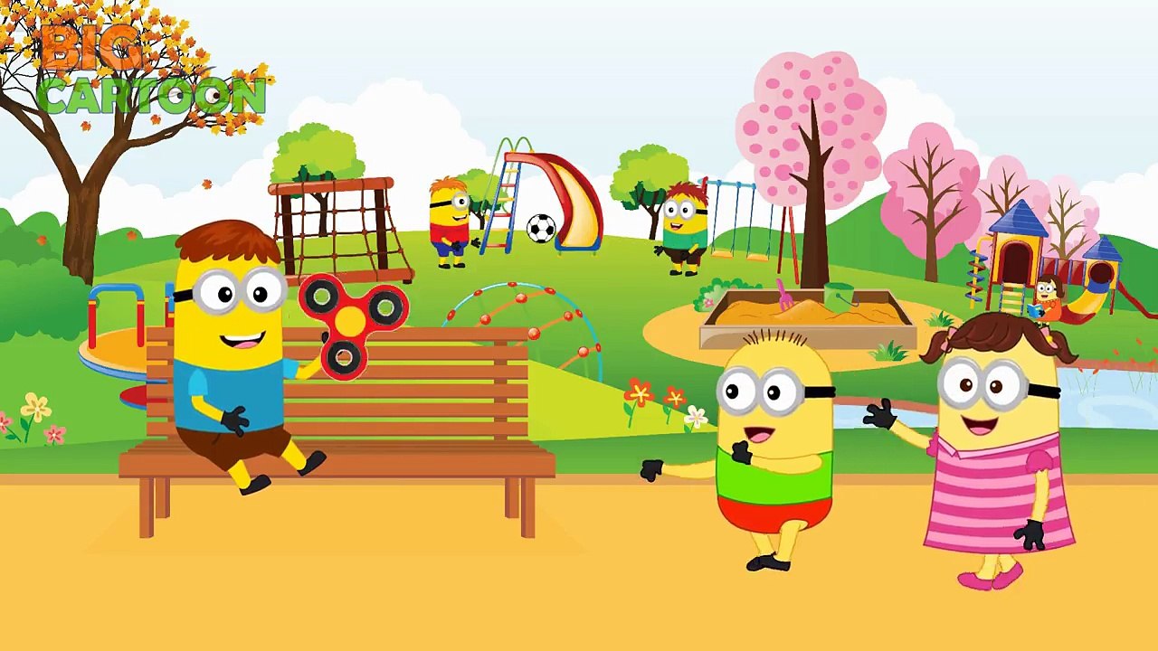 Minions Banana Baby Steals Fidget Spinner and Crying in Prison_ Finger Family So