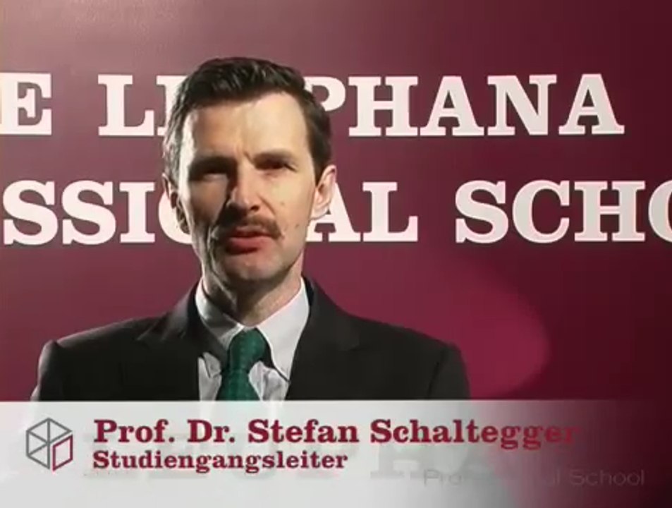 MBA Sustainability Management - Vorstellungsvideo