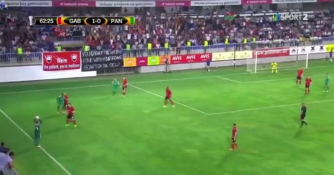 1-1 Robin Lod SUPERB GOAL - Gabala 1-1 Panathinaikos 03.08.2017
