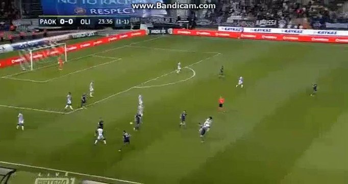1-0 Το γκολ του Ρόμπερτ Μακ – ΠΑΟΚ 1-0 Ολιμπίκ Ντόνετσκ – 03.08.2017