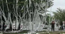Georgia Students Toilet Paper High School in Back-to-School Tradition