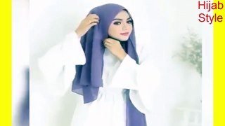 Easy Summer Hijab Tutorial and Hijab Style in Hijab Fashion