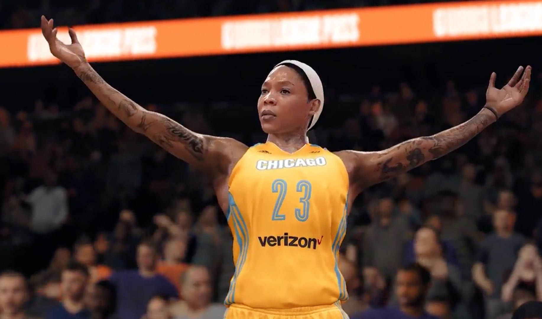⁣LA WNBA en NBA LIVE 18